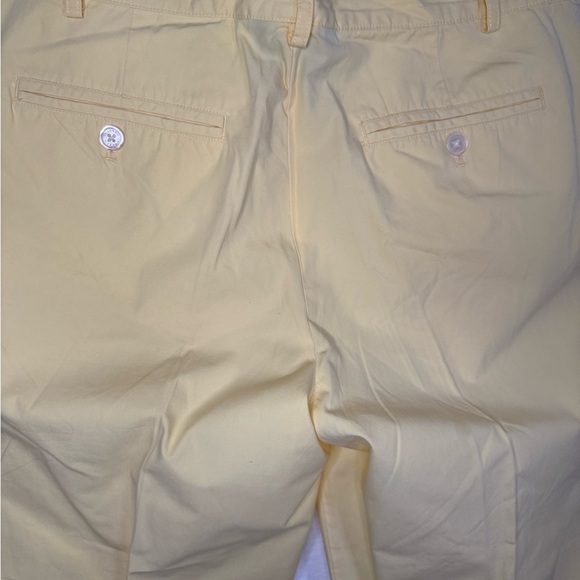 POLO RALPH LAUREN Women Yellow Stretch Straight Fit Washed Pants size 8. - Picture 4 of 8